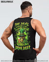 THE DEVIL WHISPERED TO ME BRING BEER SKULL PATRICK'S DAY ALL OVER PRINT - YHHN2301241