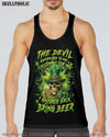 THE DEVIL WHISPERED TO ME BRING BEER SKULL PATRICK'S DAY ALL OVER PRINT - YHHN2301241