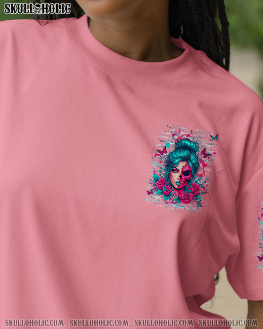 DON'T TRY TO FIGURE ME OUT SKULL ALL OVER PRINT - YHHN3103254