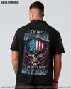 I'M NOT ANTI-SOCIAL SKULL FLAG ALL OVER PRINT - YHLH0913231