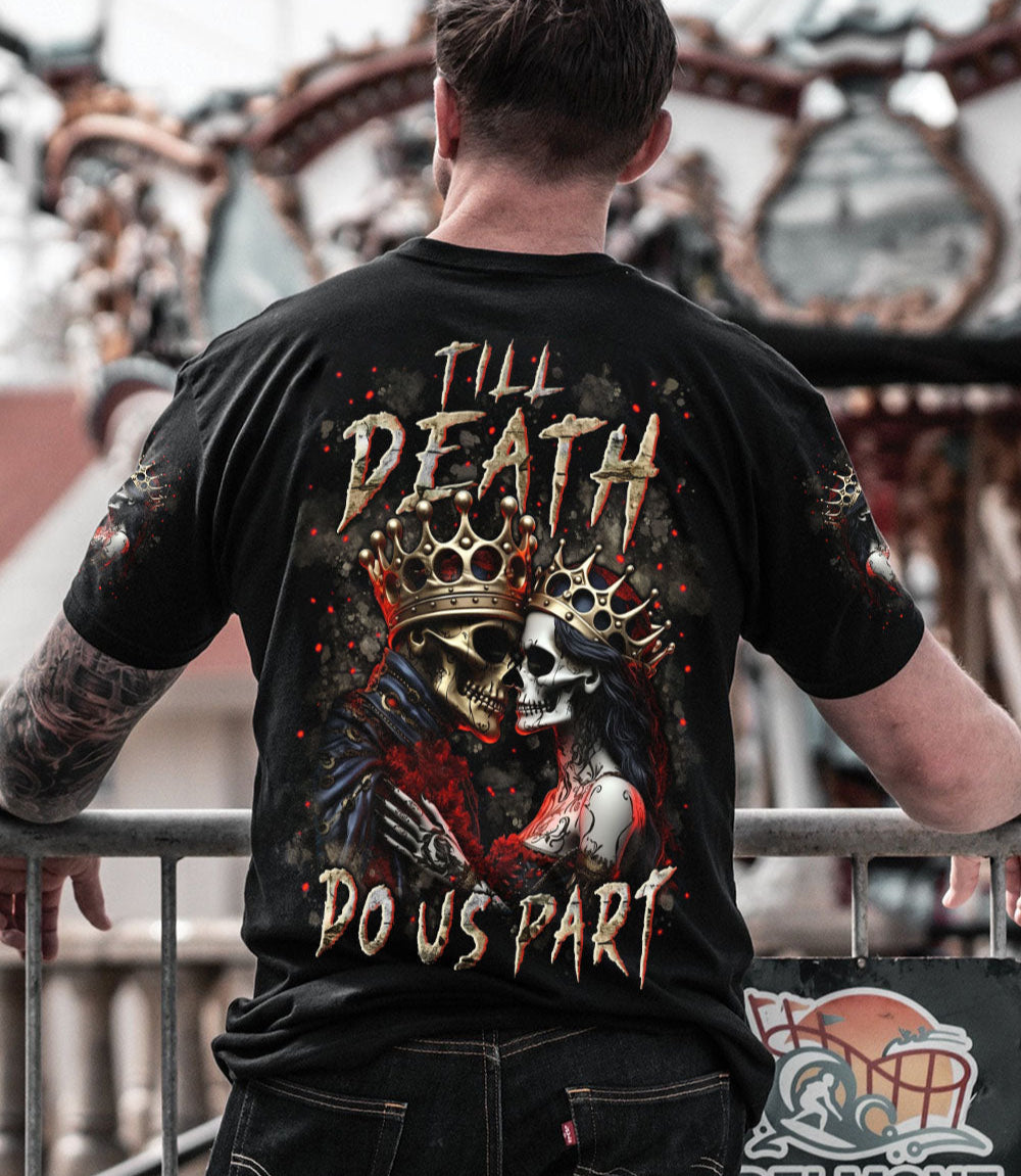 TILL DEATH DO US PART COUPLE ALL OVER PRINT - YHLN0703254