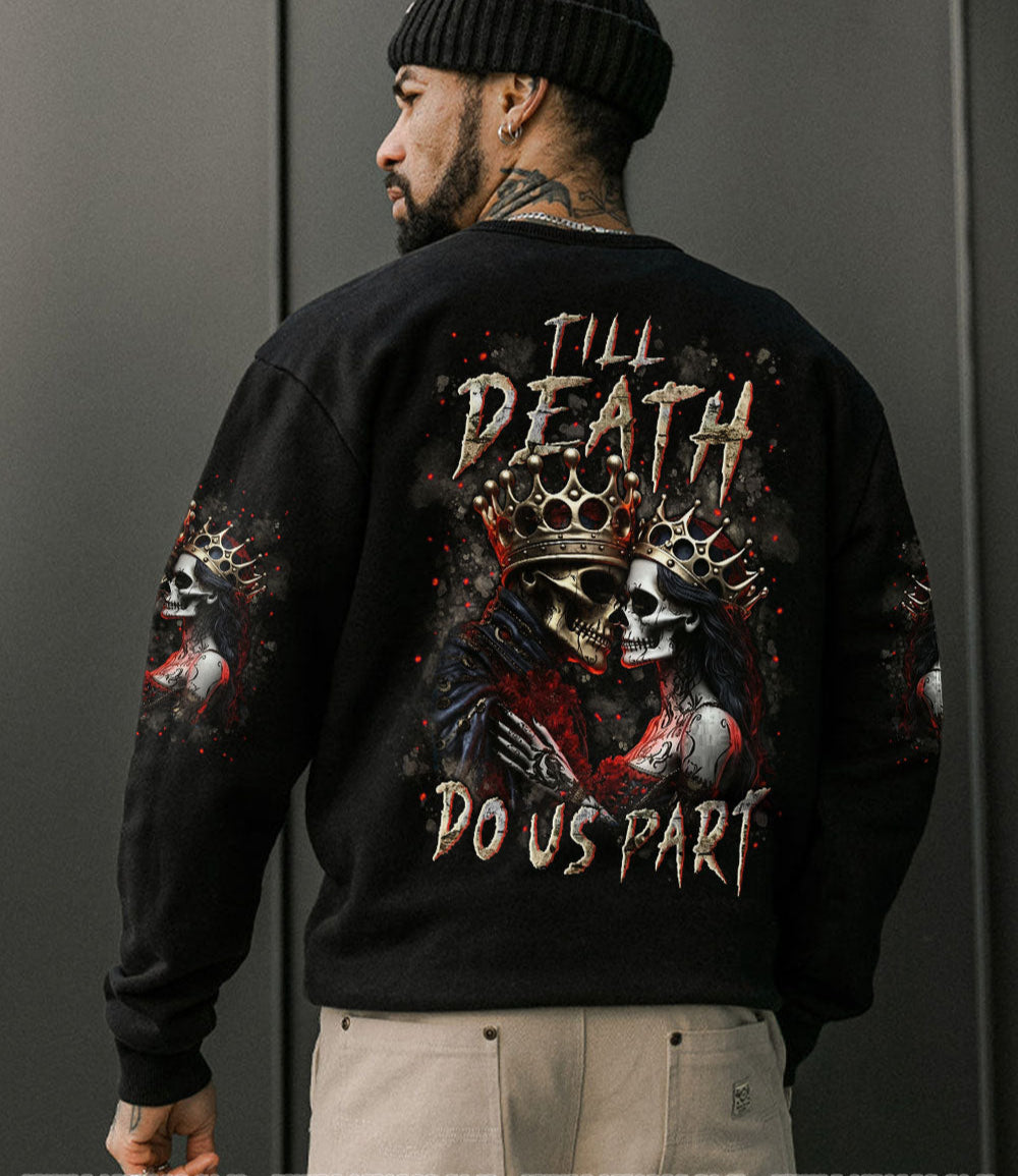 TILL DEATH DO US PART COUPLE ALL OVER PRINT - YHLN0703254