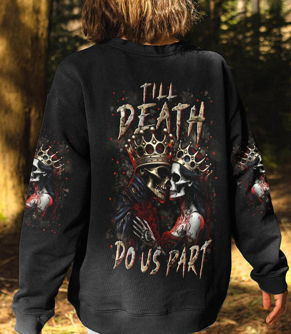 TILL DEATH DO US PART COUPLE ALL OVER PRINT - YHLN0703254
