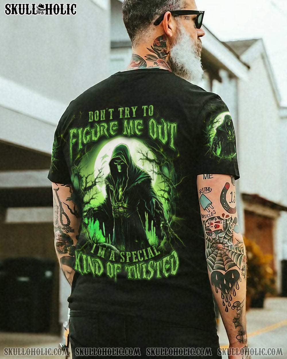 DON'T TRY TO FIGURE ME OUT ALL OVER PRINT - YHLN0709231