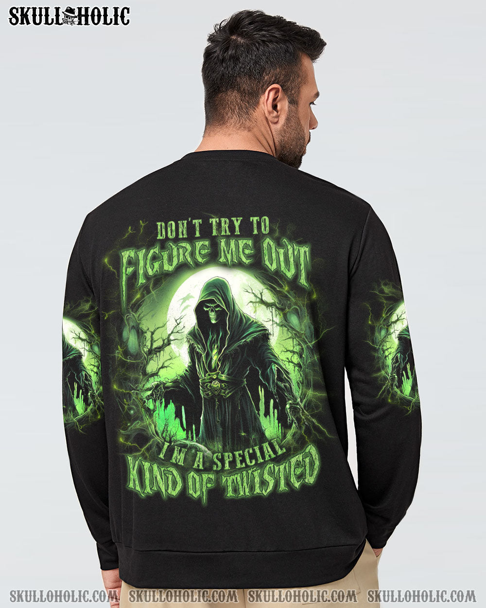 DON'T TRY TO FIGURE ME OUT ALL OVER PRINT - YHLN0709231