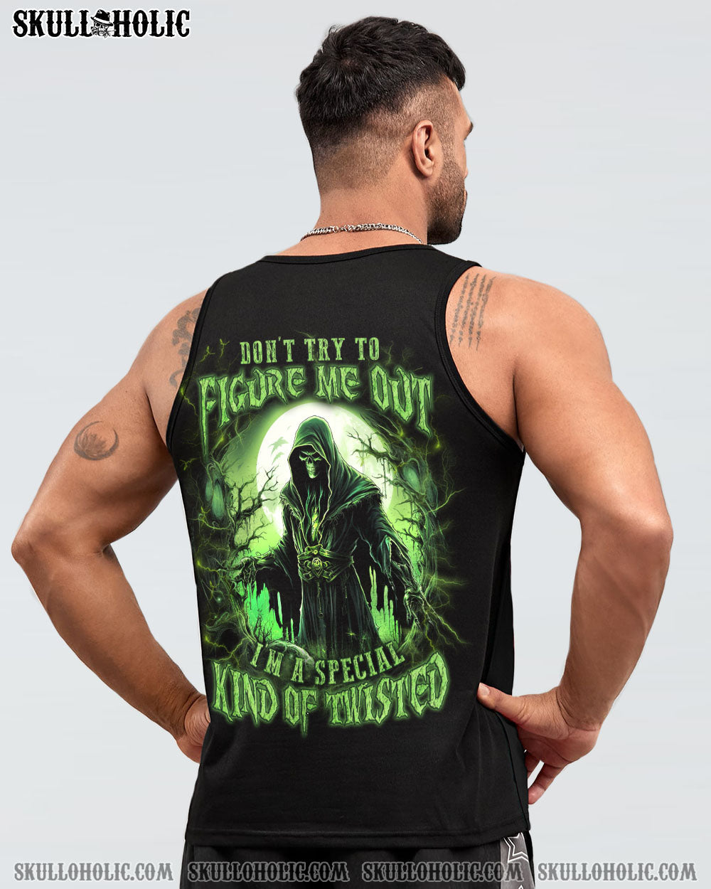 DON'T TRY TO FIGURE ME OUT ALL OVER PRINT - YHLN0709231