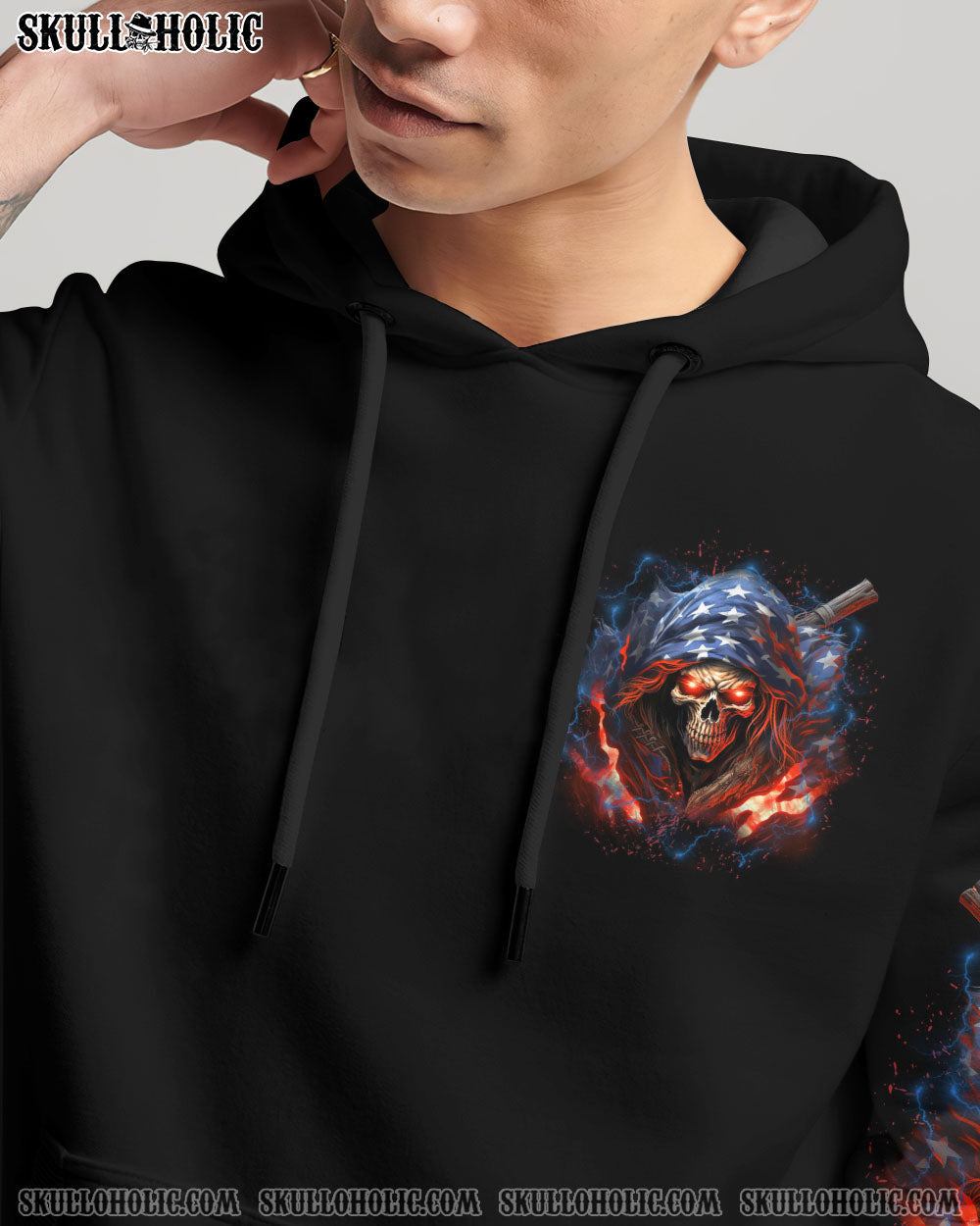 ONE DAY I'M GONNA JUST SAY F IT ALL FLAG REAPER ALL OVER PRINT - YHLN0801232