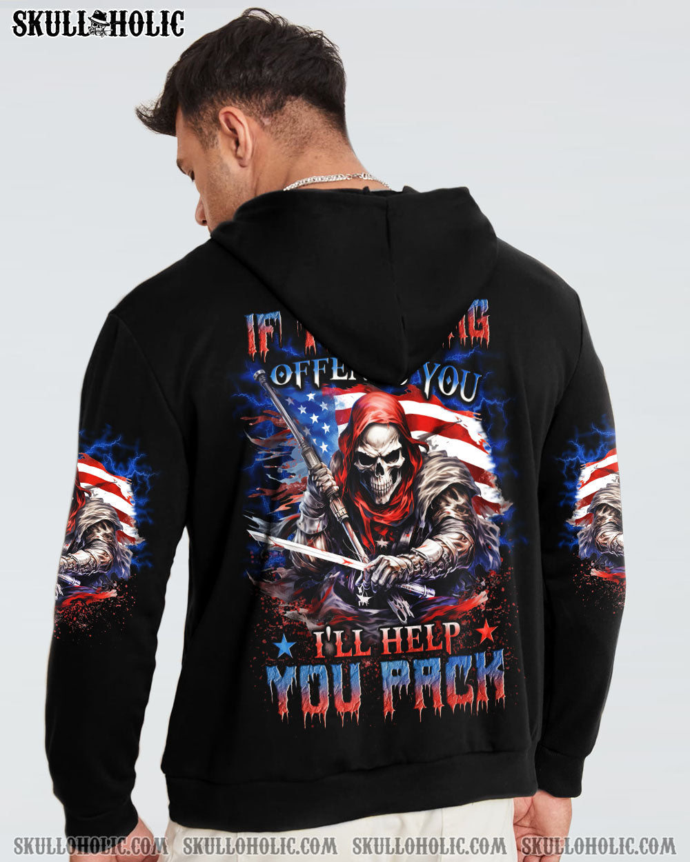 IF THIS FLAG OFFENDS YOU ALL OVER PRINT - YHLN0908232