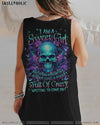 I AM A SWEET GIRL FLOWER SKULL ALL OVER PRINT - YHLN1310234