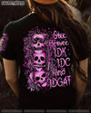 STUCK BETWEEN IDK IDC AND IDGAF SKULL ALL OVER PRINT - YHLN1403252