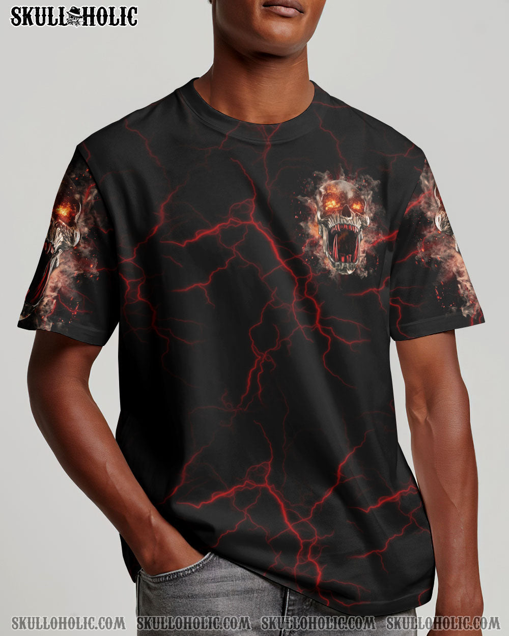 I'M NEVER ALONE SKULL DEMON ALL OVER PRINT - YHLN1406233
