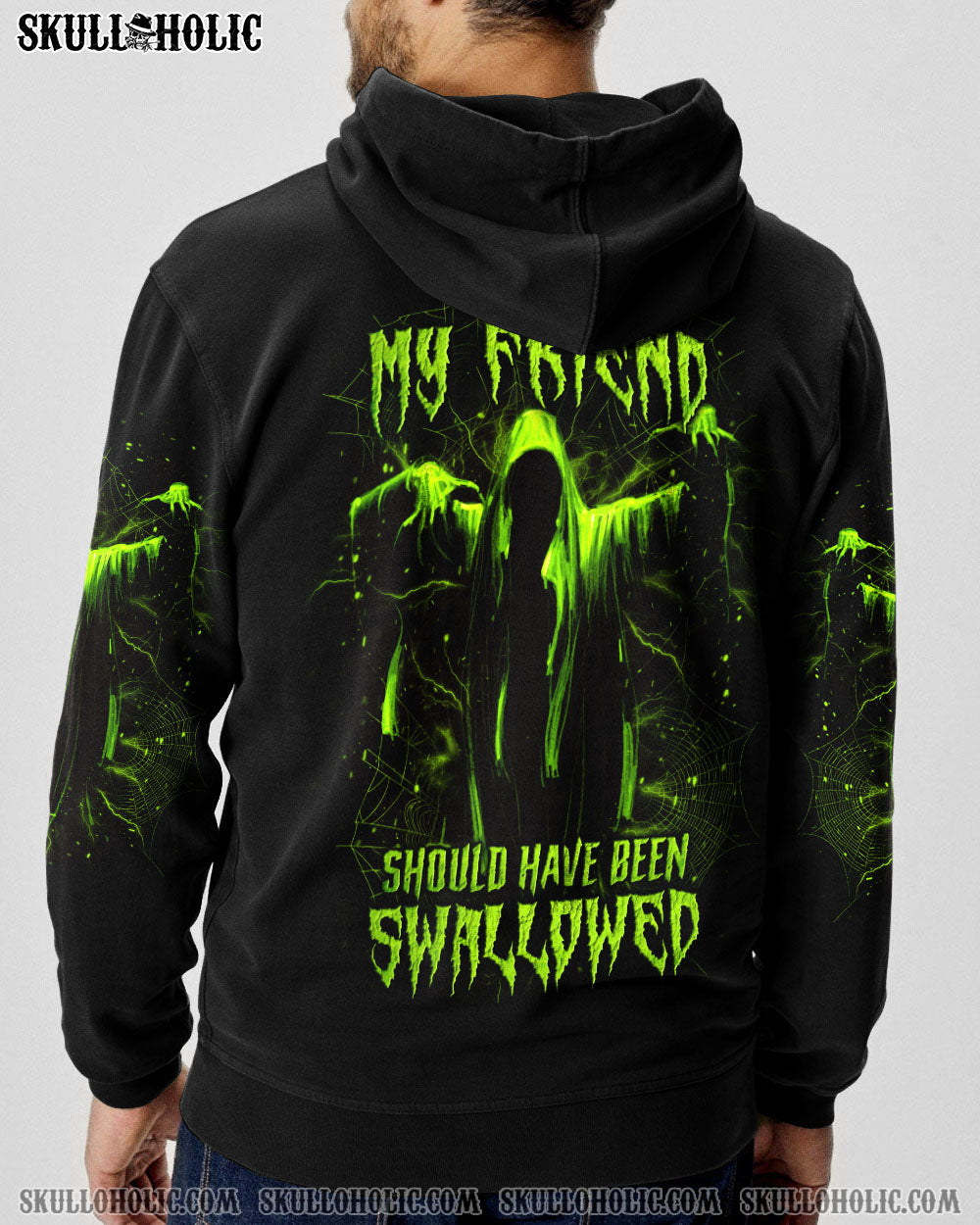 YOU MY FRIEND SHOULD HAVE BEEN SWALLOWED HALLOWEEN ALL OVER PRINT - YHLN1608232