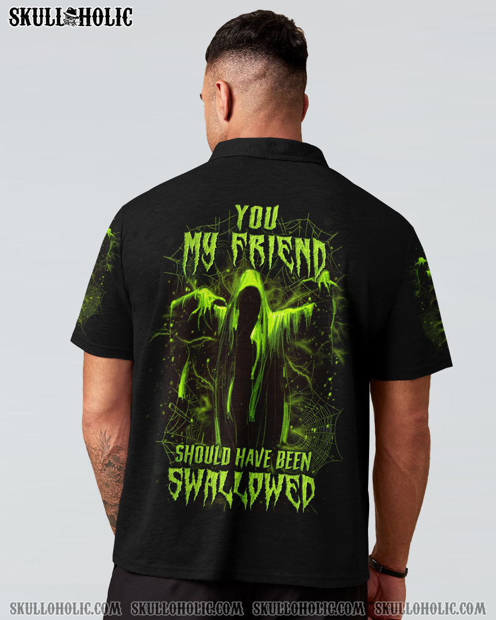 YOU MY FRIEND SHOULD HAVE BEEN SWALLOWED HALLOWEEN ALL OVER PRINT - YHLN1608232