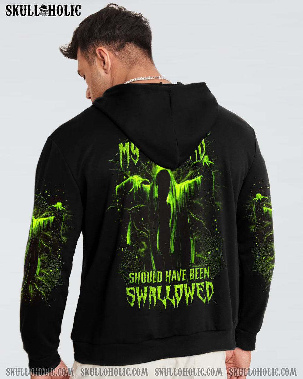 YOU MY FRIEND SHOULD HAVE BEEN SWALLOWED HALLOWEEN ALL OVER PRINT - YHLN1608232