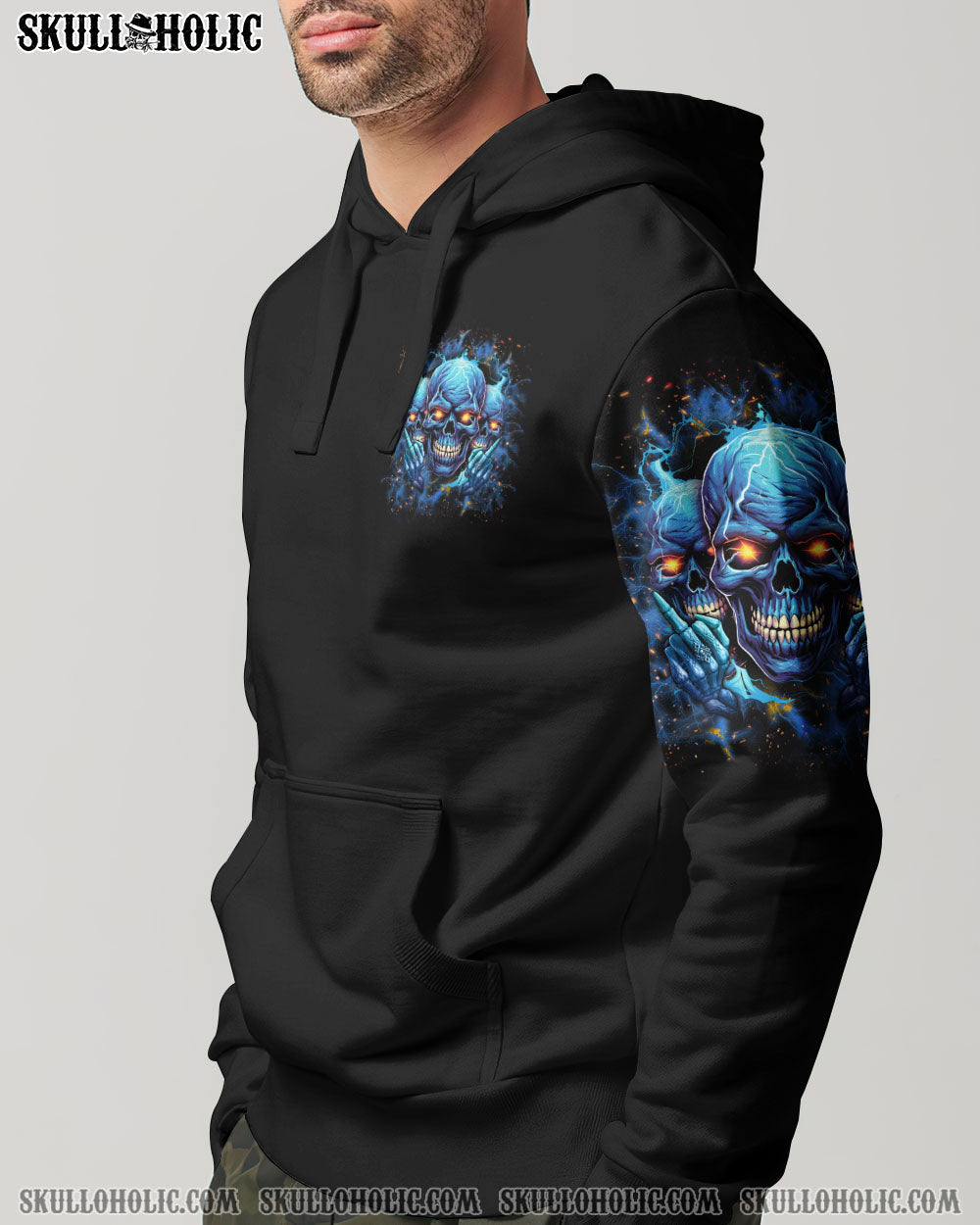 ONE DAY I'M GONNA JUST SAY F IT ALL SKULL ALL OVER PRINT - YHLN1710234