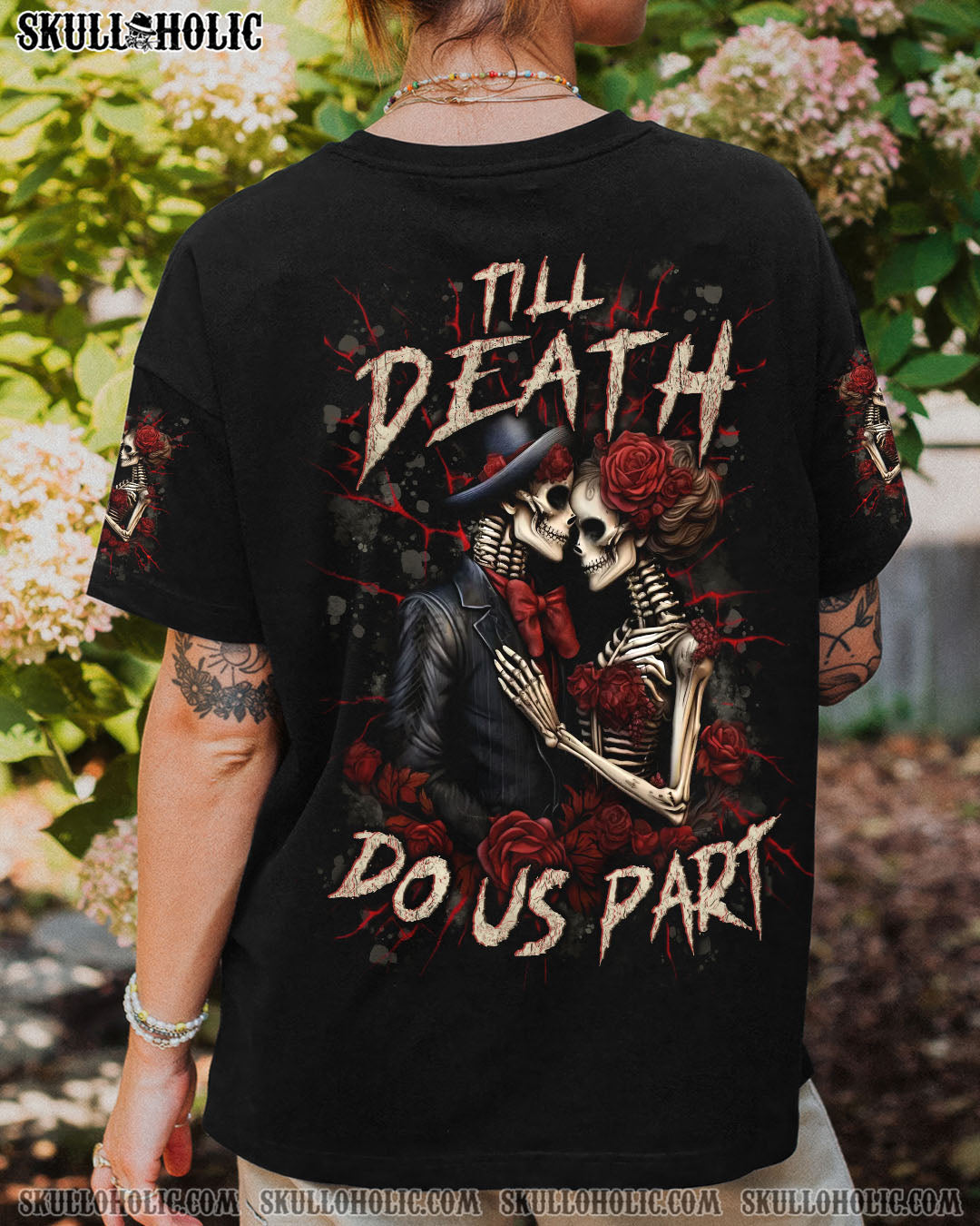TILL DEATH DO US PART COUPLE ALL OVER PRINT - YHLN1804252