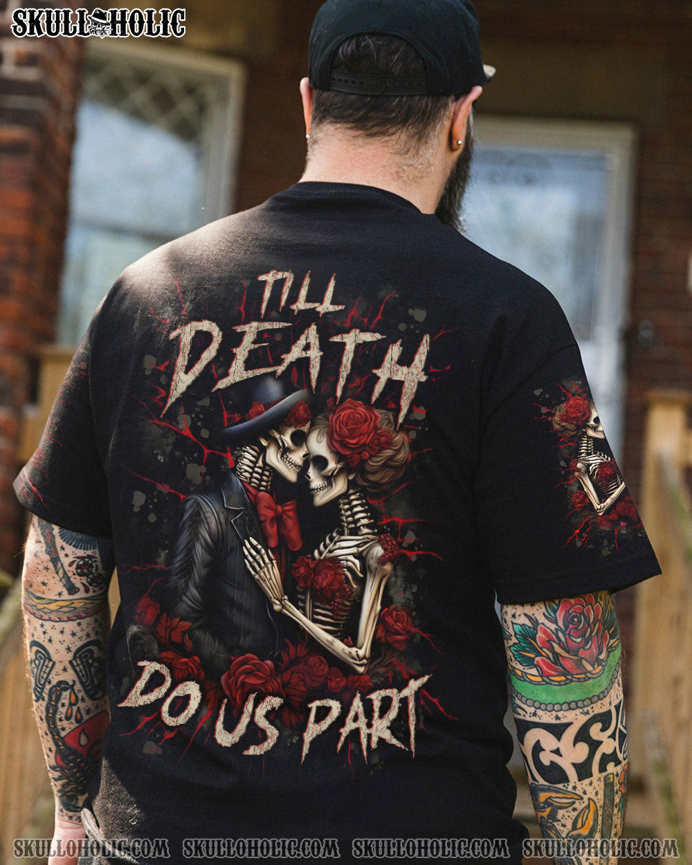 TILL DEATH DO US PART COUPLE ALL OVER PRINT - YHLN1804252