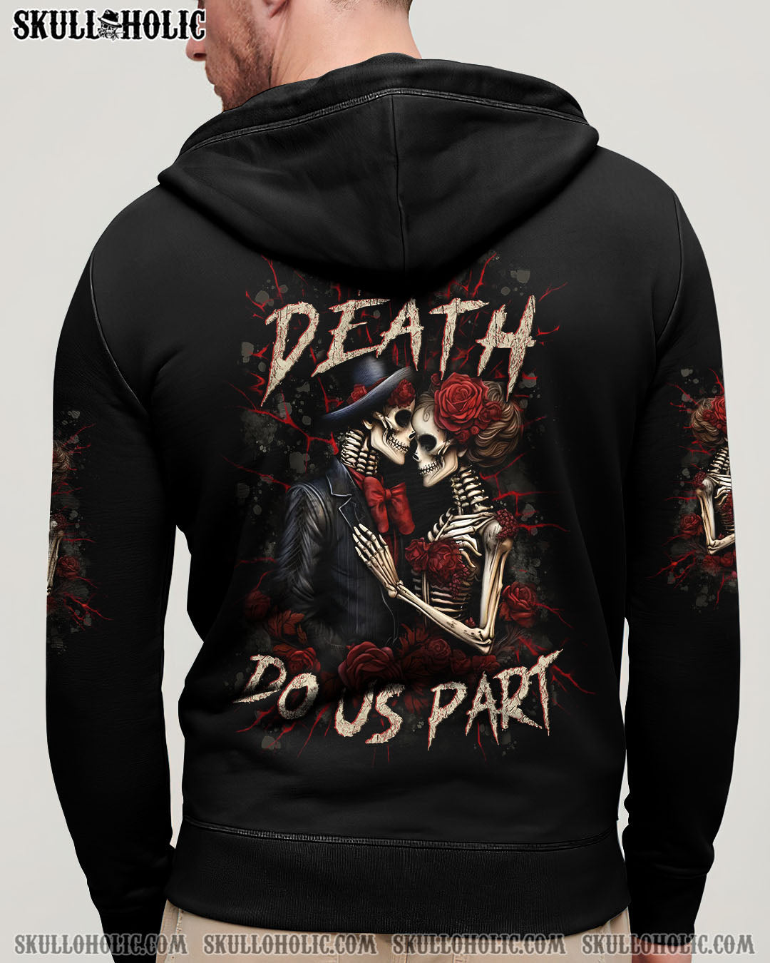 TILL DEATH DO US PART COUPLE ALL OVER PRINT - YHLN1804252