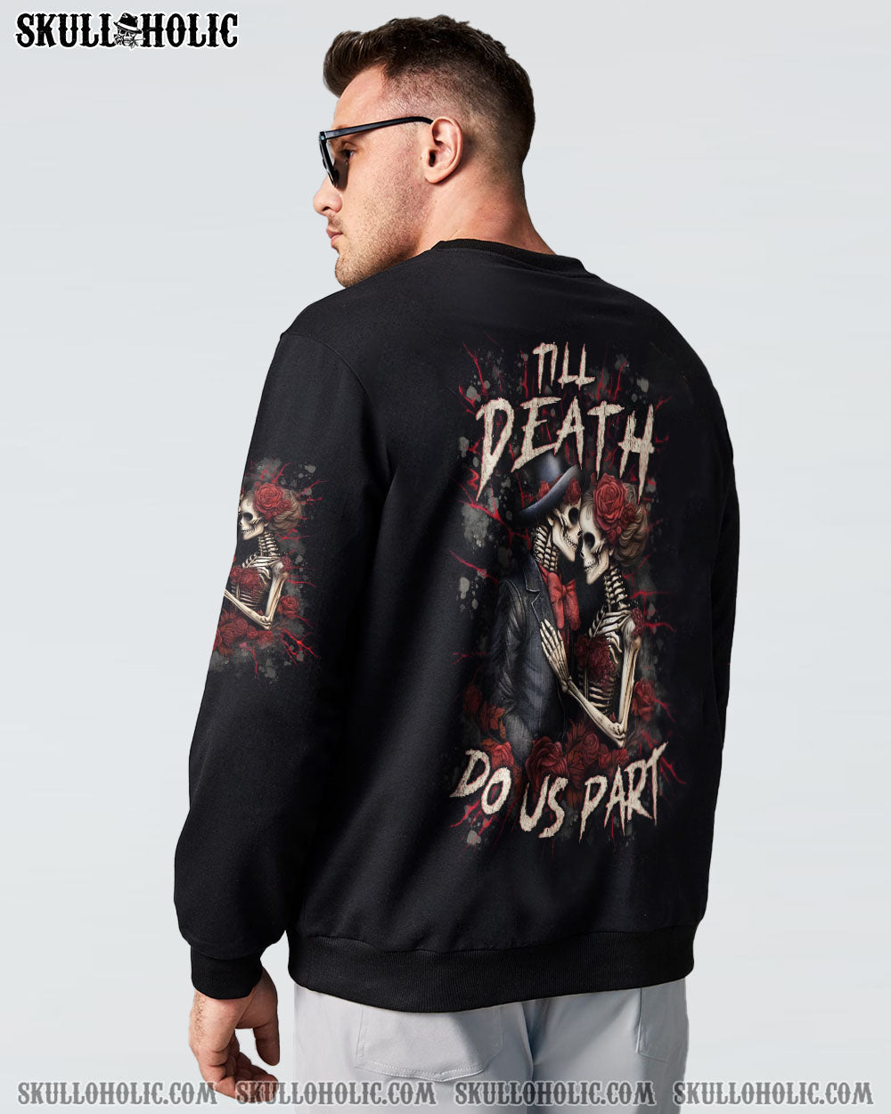 TILL DEATH DO US PART COUPLE ALL OVER PRINT - YHLN1804252