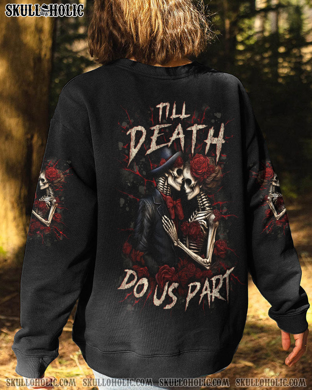 TILL DEATH DO US PART COUPLE ALL OVER PRINT - YHLN1804252