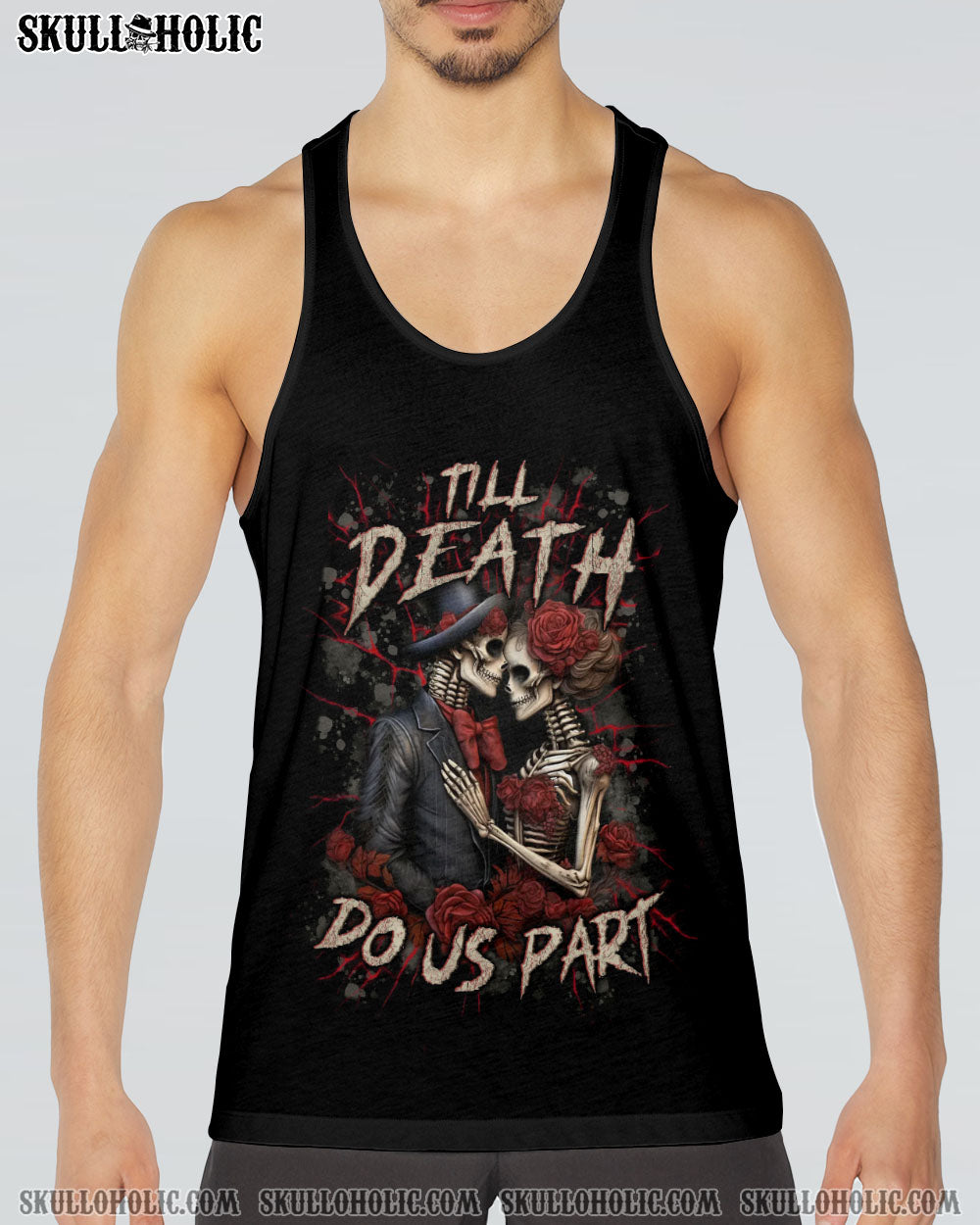 TILL DEATH DO US PART COUPLE ALL OVER PRINT - YHLN1804252