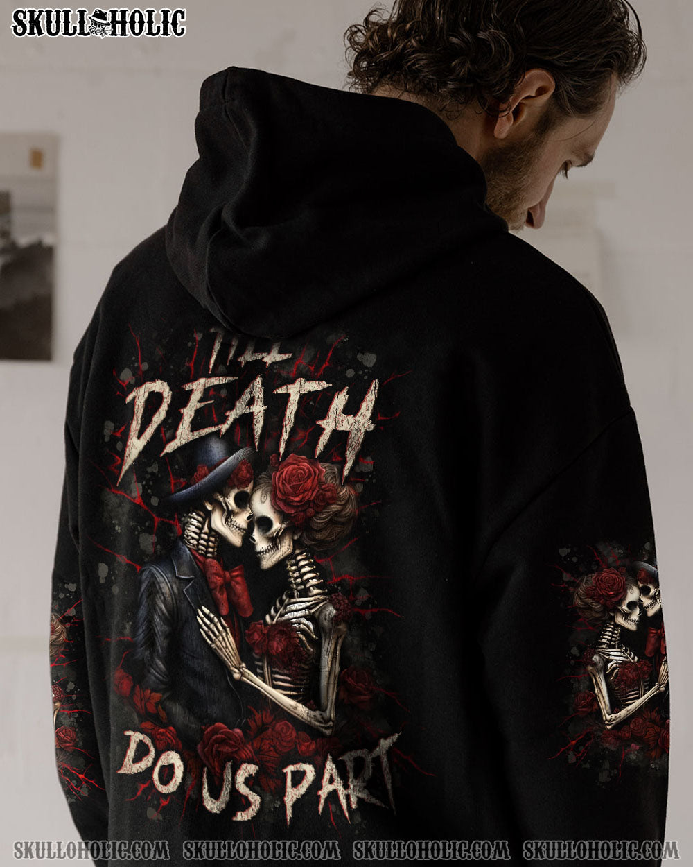 TILL DEATH DO US PART COUPLE ALL OVER PRINT - YHLN1804252