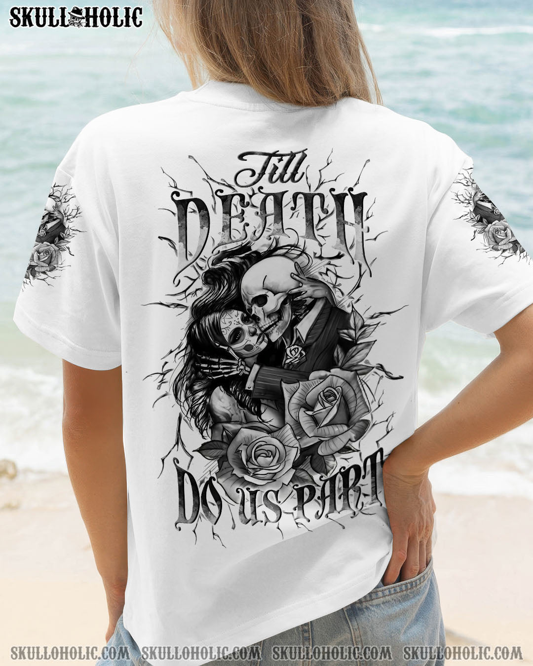 TILL DEATH DO US PART COUPLE ALL OVER PRINT - YHLN1904254