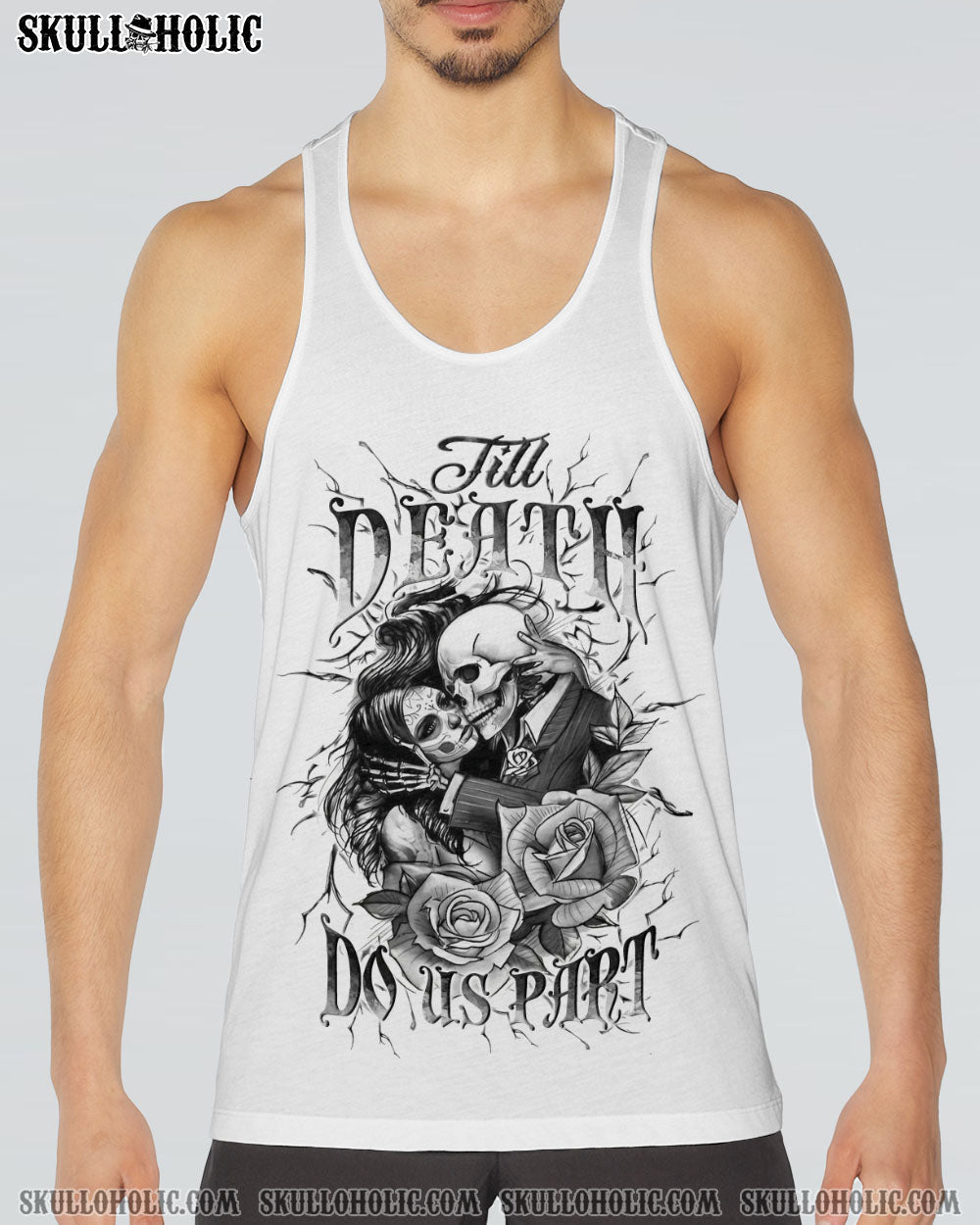 TILL DEATH DO US PART COUPLE ALL OVER PRINT - YHLN1904254