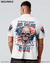 IF I'M TOO QUIET AND SMILING MAD SKULL FLAG ALL OVER PRINT - YHLN2006232