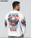 IF I'M TOO QUIET AND SMILING MAD SKULL FLAG ALL OVER PRINT - YHLN2006232