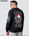MY GIVE A F IS BROKEN CHRISTMAS SKULL ALL OVER PRINT - YHLN2010231