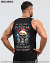 MY GIVE A F IS BROKEN CHRISTMAS SKULL ALL OVER PRINT - YHLN2010231