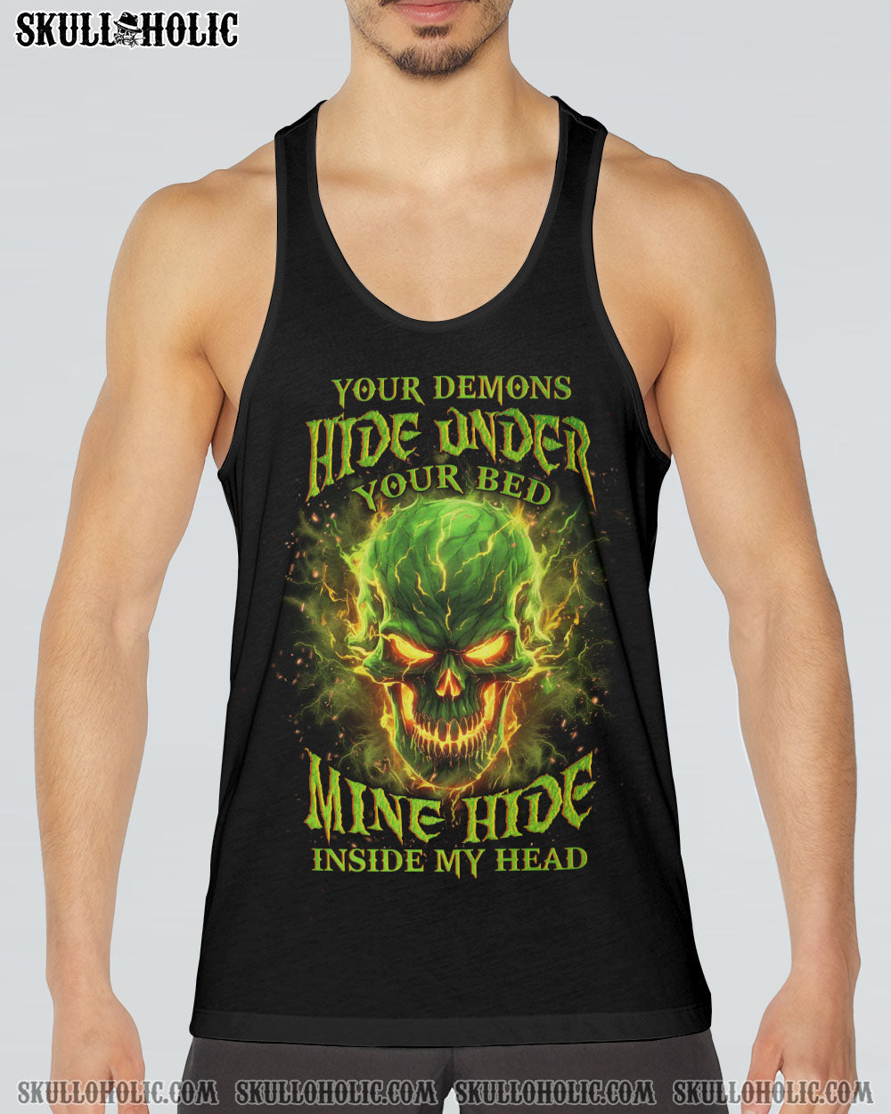 YOUR DEMONS HIDE UNDER YOUR BED ALL OVER PRINT - YHLN2109232