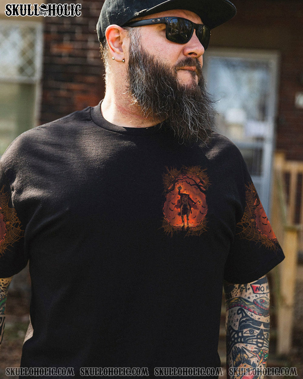 HELLO DARKNESS MY OLD FRIEND HALLOWEEN ALL OVER PRINT - YHLN2208231
