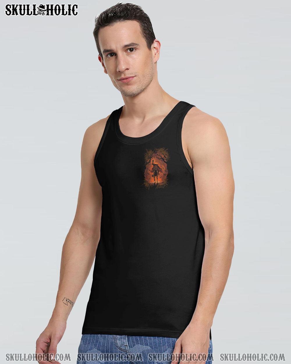 HELLO DARKNESS MY OLD FRIEND HALLOWEEN ALL OVER PRINT - YHLN2208231