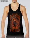 HELLO DARKNESS MY OLD FRIEND HALLOWEEN ALL OVER PRINT - YHLN2208231