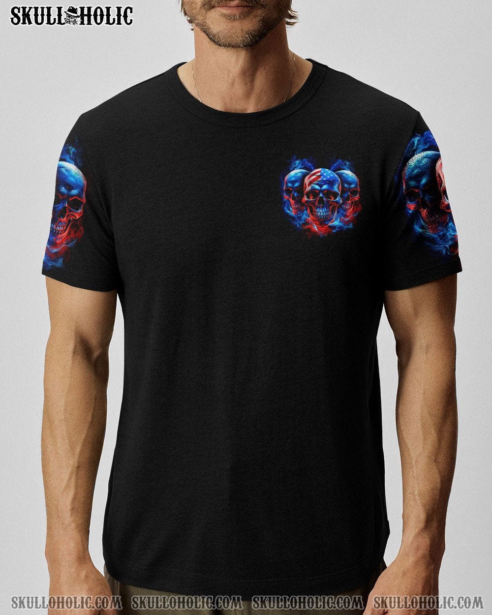 I HAVE 3 SIDES 3 SKULLS ALL OVER PRINT - TLTR1505233