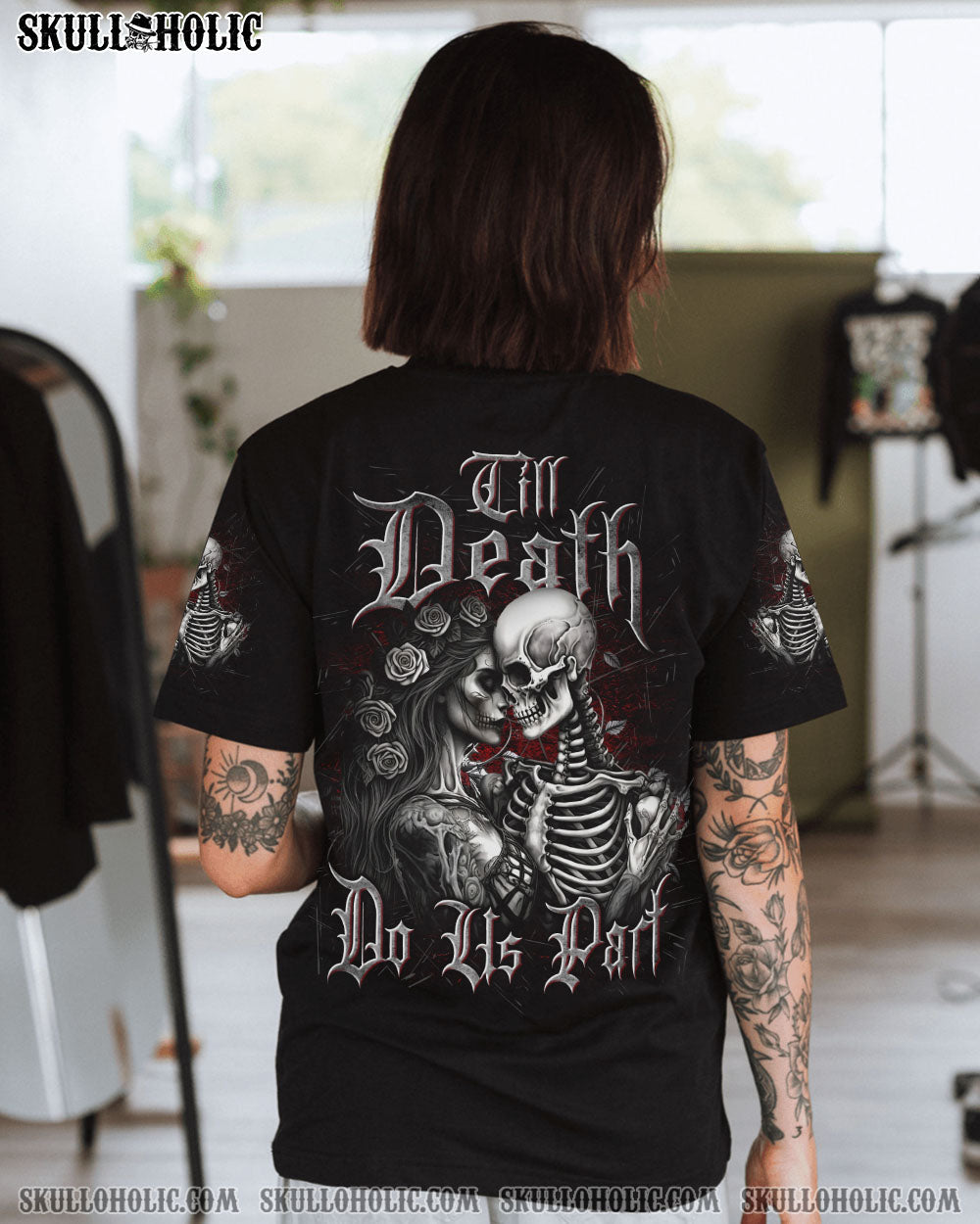 TILL DEATH DO US PART COUPLE ALL OVER PRINT - YHLN2503251