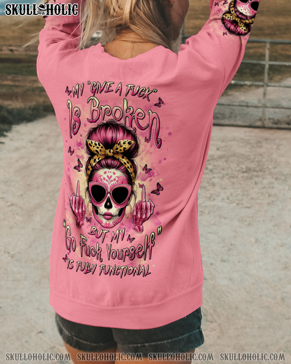 MY GIVE A F IS BROKEN ALL OVER PRINT - YHLN2503252