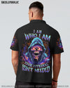 I AM WHO I AM SKULL ALL OVER PRINT - YHLN2505231