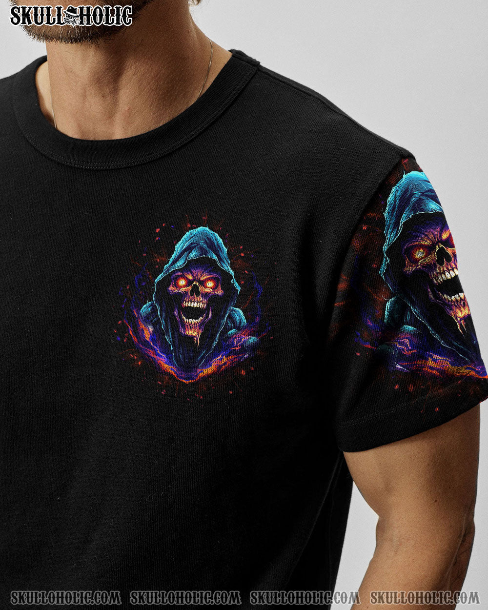 I AM WHO I AM SKULL ALL OVER PRINT - YHLN2505231