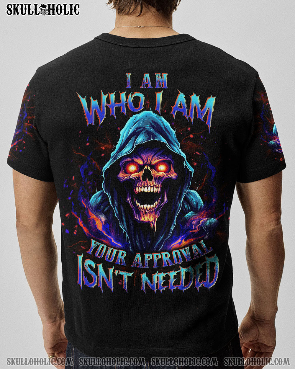 I AM WHO I AM SKULL ALL OVER PRINT - YHLN2505231