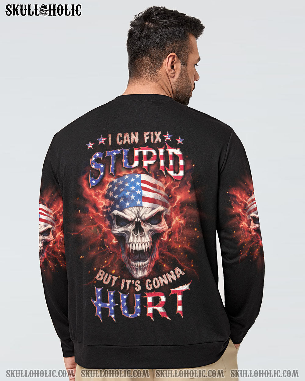 I CAN FIX STUPID BUT IT'S GONNA HURT ALL OVER PRINT - YHLN2609232