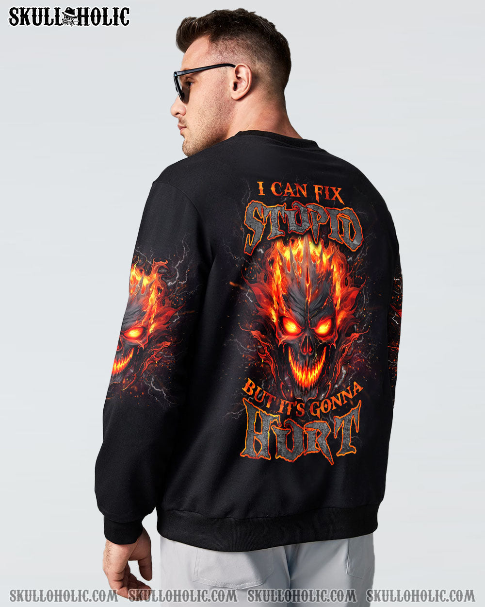 I CAN FIX STUPID BUT IT'S GONNA HURT ALL OVER PRINT - YHLN2908232
