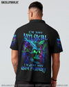 I'M NOT ANTI-SOCIAL SKULL ALL OVER PRINT - YHLN3105234