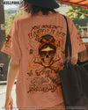 YOU COULDN'T HANDLE ME MESSY BUN ALL OVER PRINT - YHLT0905251