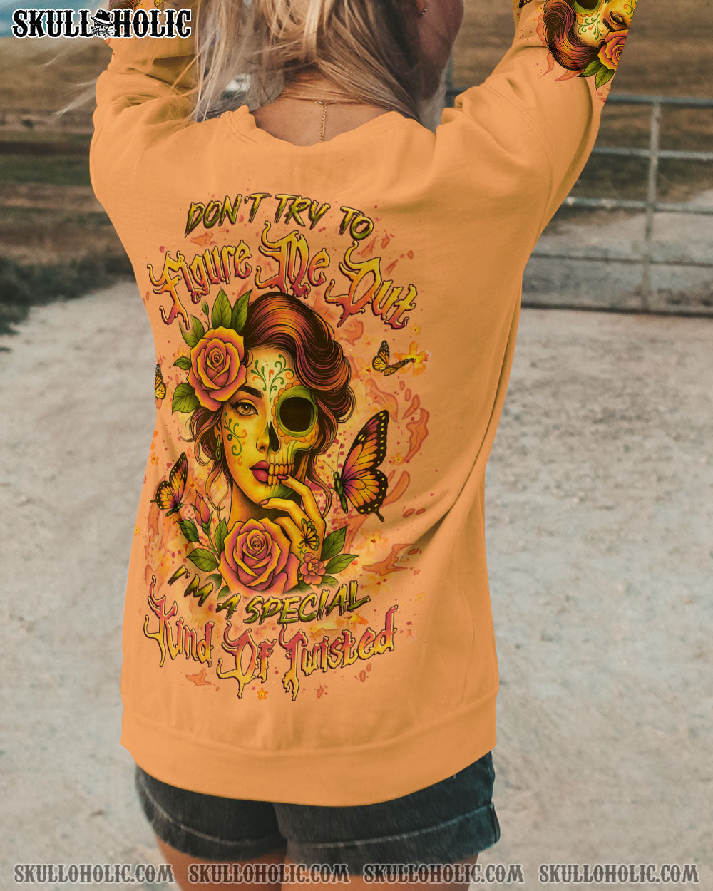 DON'T TRY TO FIGURE ME OUT ALL OVER PRINT - YHLT0905252