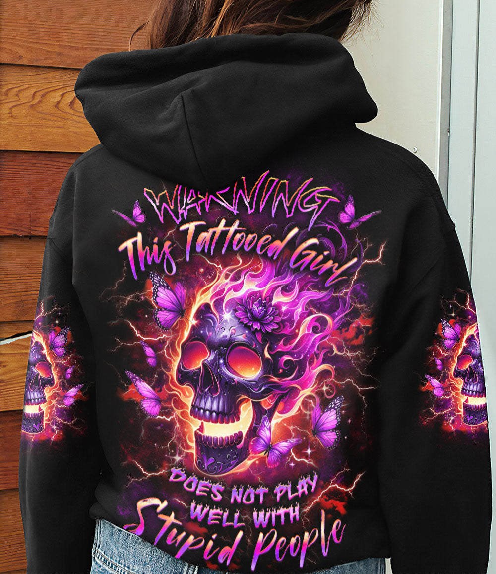 WARNING THIS TATTOOED GIRL ALL OVER PRINT - YHLT1003251