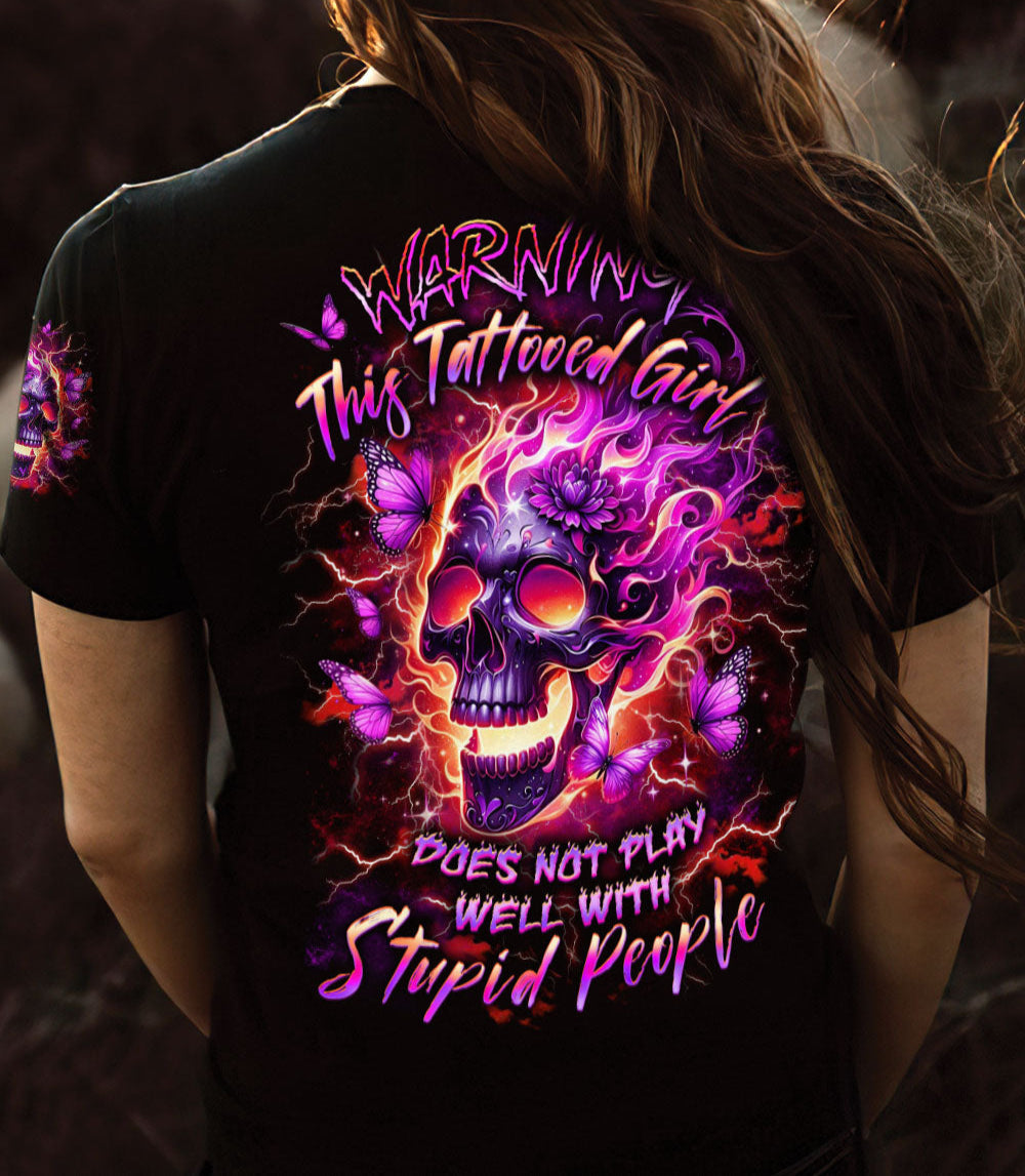 WARNING THIS TATTOOED GIRL ALL OVER PRINT - YHLT1003251