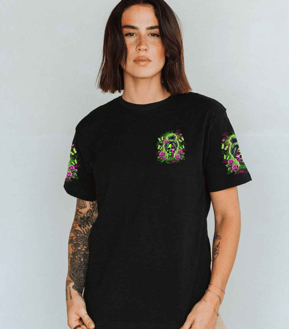 DON'T TRY TO FIGURE ME OUT SKULL ALL OVER PRINT - YHLT2003254